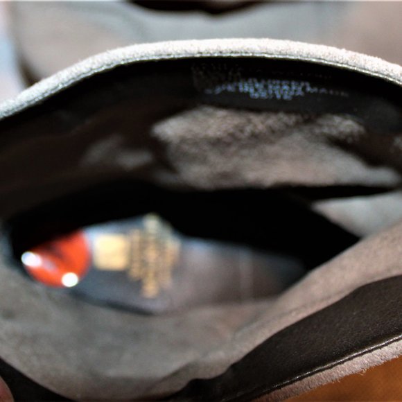 LN LADIES WHITE MOUNTAIN HIGH ANKLE BOOTS - 9 1/2M - TAN LEATHER. - Picture 8 of 8